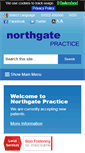 Mobile Screenshot of northgatepractice.co.uk